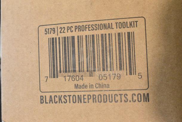 BRAND NEW SCRATCH AND DENT! Box of 22 Piece Blackstone Professional Toolkit - Image 4 of 4