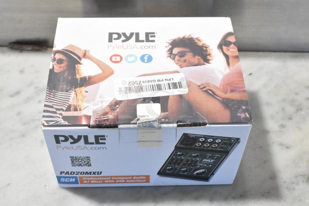3 Various Items Including Phone Case, Pyle PAS20BD Wireless Carplay, Pyle PAD20MXU Compact Dj Mixer Pro Audio Interface. 3 Times Your Bid! - Image 10 of 12