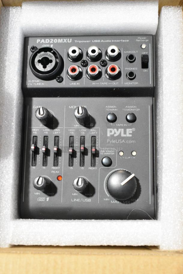 3 Various Items Including Phone Case, Pyle PAS20BD Wireless Carplay, Pyle PAD20MXU Compact Dj Mixer Pro Audio Interface. 3 Times Your Bid! - Image 11 of 12