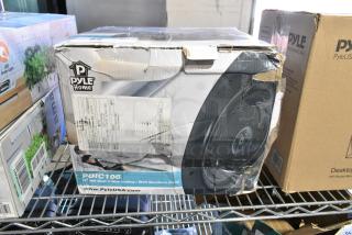IN ORIGINAL BOX! Pyle PDIC106 10” Ceiling Wall Mount Speakers