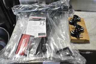 IN ORIGINAL BOX! Pyle PKSTZ88 Heavy Duty Keyboard Stand w Wheels