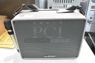 Masingo Karaoke Speaker w/ Microphone