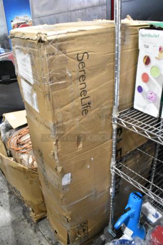 IN ORIGINAL BOX! SereneLife SLFTRD25 Electric Folding Treadmill Exercise Machine