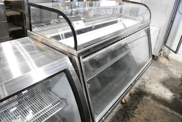 Leader CDL72 S/C Metal Commercial Floor Style Deli Display Case Merchandiser w/ Top Dry Case. 115 Volts, 1 Phase. Tested and Powers On But Does Not Get Cold - Image 2 of 10