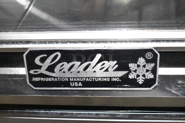 Leader CDL72 S/C Metal Commercial Floor Style Deli Display Case Merchandiser w/ Top Dry Case. 115 Volts, 1 Phase. Tested and Powers On But Does Not Get Cold - Image 4 of 10