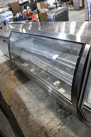 2023 Universal Coolers FCI-82 Metal Commercial Floor Style Deli Display Case Merchandiser. 115 Volts, 1 Phase.