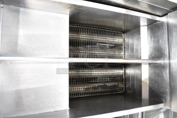 Sierra Stainless Steel Commercial Floor Style Natural Gas Powered Deep Fat Fryer on Commercial Casters. - Image 5 of 10