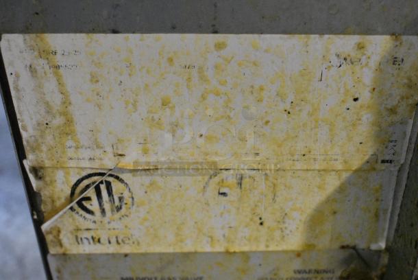 Sierra Stainless Steel Commercial Floor Style Natural Gas Powered Deep Fat Fryer on Commercial Casters. - Image 9 of 10