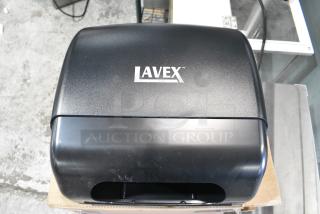 IN ORIGINAL BOX! Lavex Poly Wall Mount Paper Towel Dispenser.