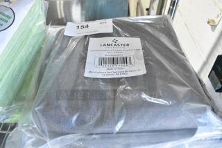 3 BRAND NEW SCRATCH AND DENT! Items Including Lancaster Table & Seating 427UMCAS65GY 6 1/2' Square Fog Gray Replacement Umbrella Canopy for Aluminum Push Lift Umbrellas. 3 Times Your Bid!