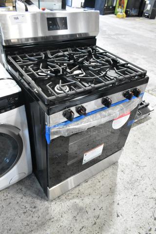 BRAND NEW SCRATCH AND DENT! Frigidaire FCRG3052BS Stainless Steel 5 Burner Range w/ Oven.