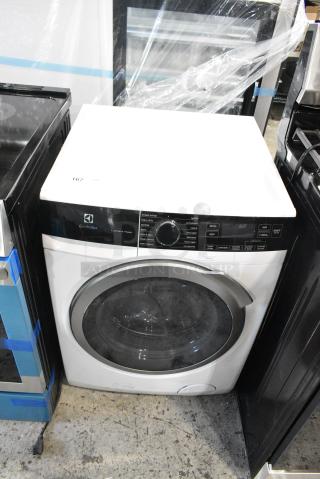 BRAND NEW SCRATCH AND DENT! Electrolux ELFW4222AW 24" Compact Washer with LuxCare Wash System. 120 Volts, 1 Phase.