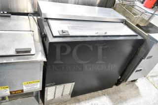 Perlick BC36-1 Metal Commercial Back Bar Bottle Cooler w/ Sliding Lid. 115 Volts, 1 Phase.