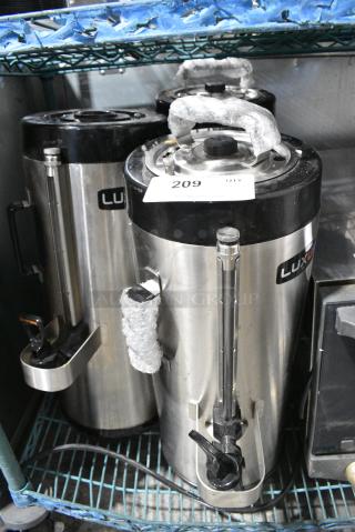 3 Fetco Luxus TPD-15 Stainless Steel Beverage Holder Dispenser. 3 Times Your Bid!