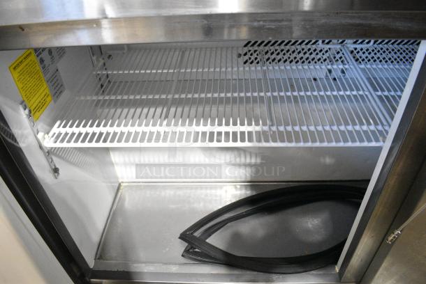 Maxx Cold MXSF60UHC Stainless Steel Commercial 2 Door Undercounter Freezer on Commercial Casters. 115 Volts, 1 Phase. Tested and Working! - Image 4 of 7