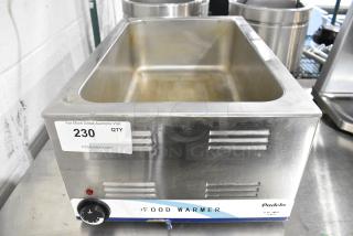 Padela F77 Stainless Steel Commercial Countertop Food Warmer. 115 Volts, 1 Phase. Tested and Working!