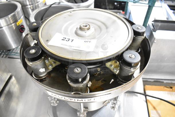 Multimixer 9B Metal Countertop 4 Head Drink Mixer. 115 Volts, 1 Phase. Tested and Working! - Image 4 of 8