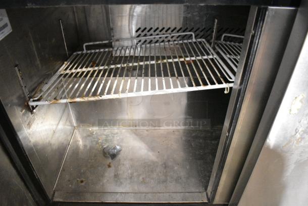 2020 Padela PDU-48R-HC Stainless Steel Commercial 2 Door Undercounter Cooler on Commercial Casters. 115 Volts, 1 Phase. Tested and Working! - Image 4 of 7