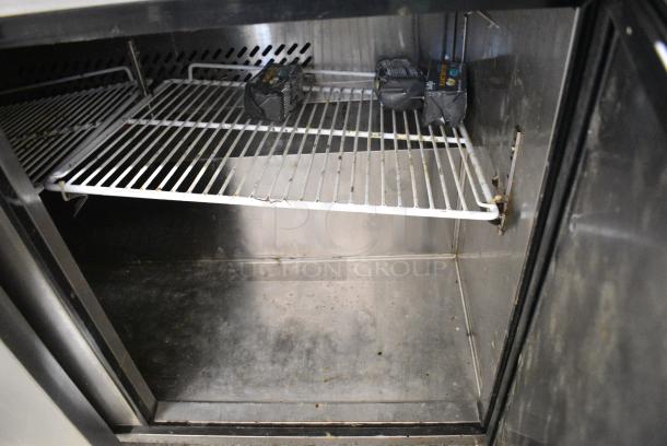 2020 Padela PDU-48R-HC Stainless Steel Commercial 2 Door Undercounter Cooler on Commercial Casters. 115 Volts, 1 Phase. Tested and Working! - Image 5 of 7