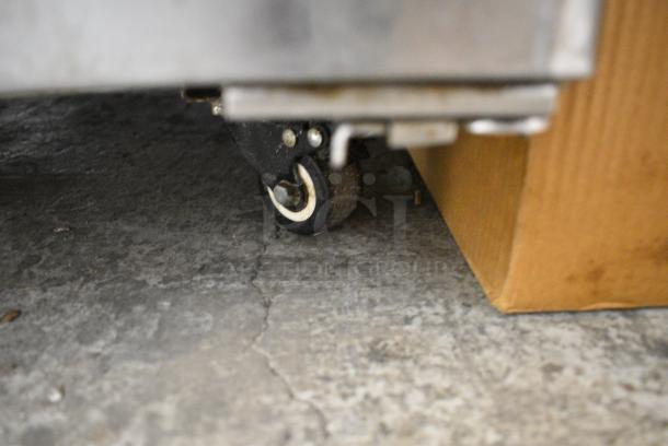 2020 Padela PDU-48R-HC Stainless Steel Commercial 2 Door Undercounter Cooler on Commercial Casters. 115 Volts, 1 Phase. Tested and Working! - Image 6 of 7