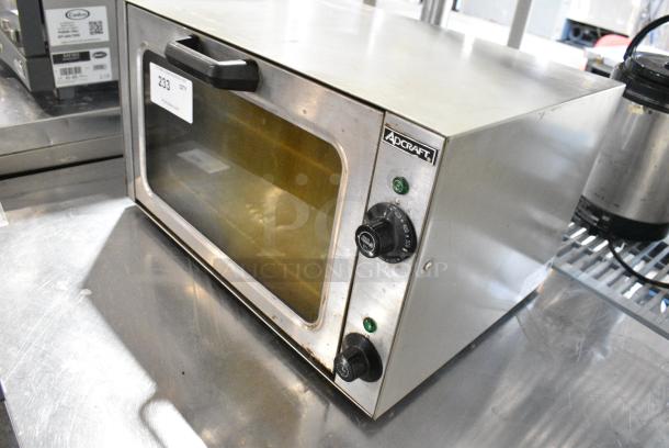 Adcraft COQ-1750W Metal Countertop Electric Powered Convection Oven. 120 Volts, 1 Phase. Tested and Working! - Image 3 of 8