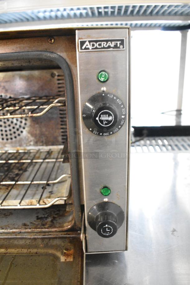 Adcraft COQ-1750W Metal Countertop Electric Powered Convection Oven. 120 Volts, 1 Phase. Tested and Working! - Image 6 of 8