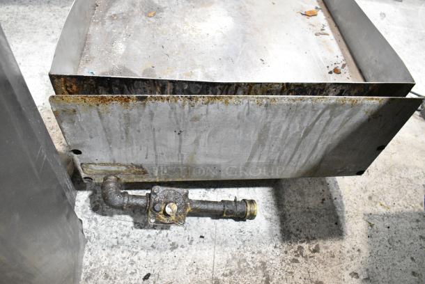 Imperial Stainless Steel Commercial Countertop Natural Gas Powered Flat Top Griddle. - Image 8 of 8