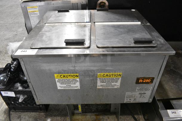 2017 Delfield N227P Stainless Steel Commercial Cold Pan Drop In. 115 Volts, 1 Phase. Tested and Working! - Image 1 of 6