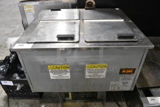 2017 Delfield N227P Stainless Steel Commercial Cold Pan Drop In. 115 Volts, 1 Phase. Tested and Working!