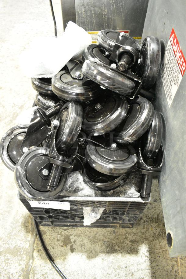 ALL ONE MONEY! Lot of 46 Commercial Casters. - Image 1 of 2