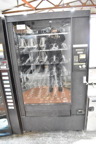 Automatic Products SNACKSHOP 123B Metal Commercial Vending Machine. Comes w/ Key! 120 Volts, 1 Phase. Tested and Working!