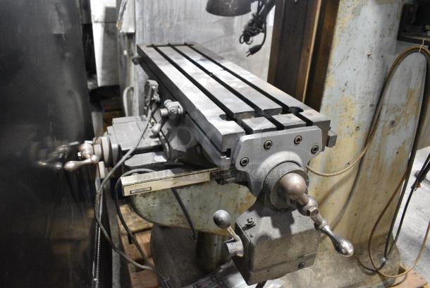 Bridgebort 2559U Metal Commercial Electric Powered CNC Milling Tool for Metalwork w/ Turnvision Monitor. 208/220/440 Volts, 3 Phase. - Image 5 of 27