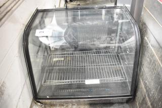 MDC120 Metal Countertop Deli Display Case Merchandiser. 110 Volts, 1 Phase. Tested and Working!