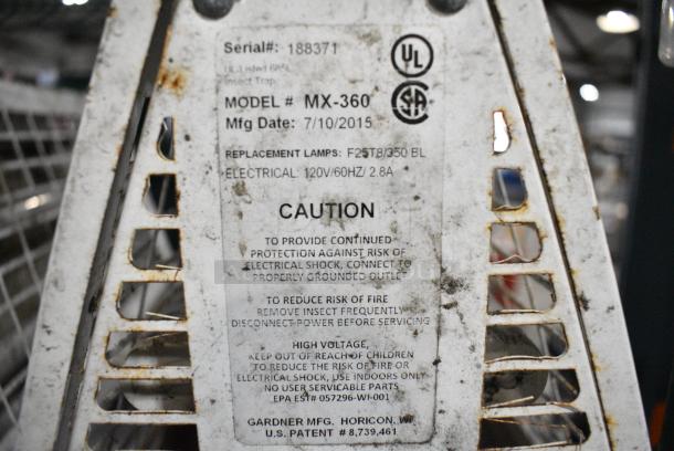 4 MX-360 Metal Light Trap / Bug Zapper. 120 Volts, 1 Phase. 4 Times Your Bid! - Image 4 of 5
