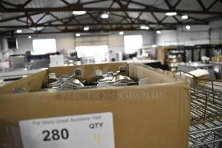 BRAND NEW SCRATCH AND DENT! Lot of 4 Commercial Casters