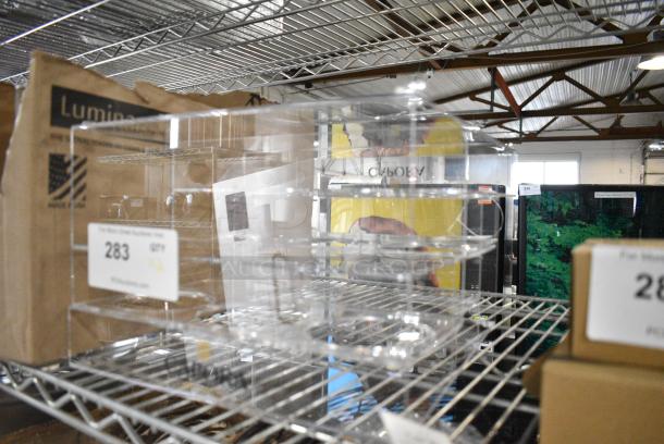 2 BRAND NEW SCRATCH AND DENT! Items Including 513ABO3X3 Capora 3 Tier Syrup Bottle Organizer. 2 Times Your Bid! - Image 1 of 3