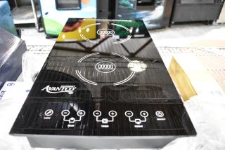 BRAND NEW SCRATCH AND DENT! 2024 Avantco 177ID18DB Drop-In / Countertop Double Induction Range / Cooker - 208-240 Volts, 1 Phase.