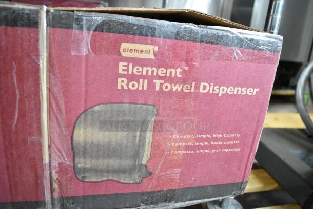 2 BRAND NEW SCRATCH AND DENT! San Jamar T950TBK Element Roll Towel Dispenser - Black Pearl. 2 Times Your Bid! - Image 2 of 3