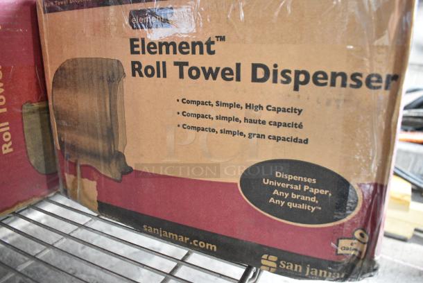 2 BRAND NEW SCRATCH AND DENT! San Jamar T950TBK Element Roll Towel Dispenser - Black Pearl. 2 Times Your Bid! - Image 3 of 3