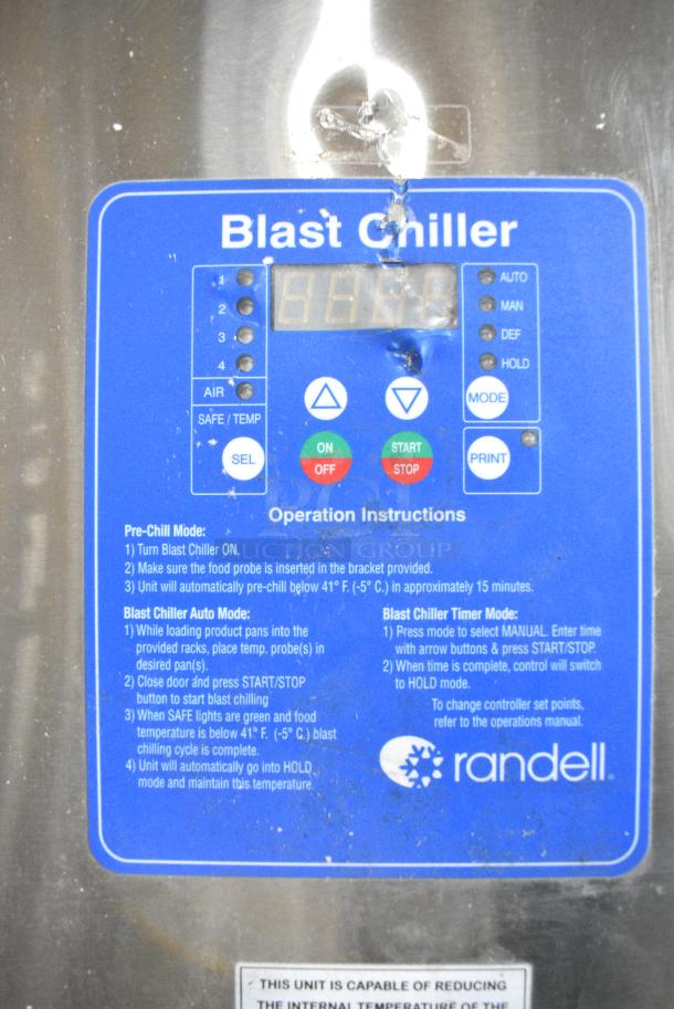 Randell BC-18 Stainless Steel Commercial Blast Chiller w/ 3 Probes. 115/230 Volts, 1 Phase. - Image 6 of 7