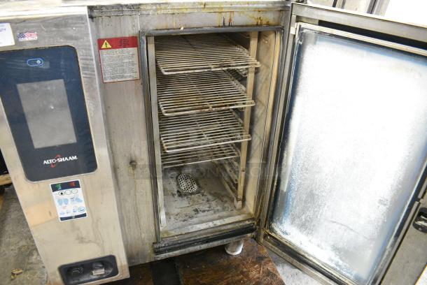 2018 Alto Shaam CTP10-10E Stainless Steel Commercial Electric Powered Combi Convection Oven. 208-240 Volts, 3 Phase. - Image 2 of 6