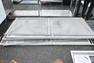 ALL ONE MONEY! Lot of 6 Metal Mesh Panels