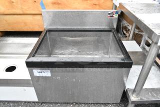 Perlick Stainless Steel Ice Bin. No Legs.
