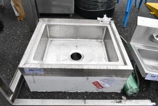 John Boos PBMS2016-6 Stainless Steel Mop Sink.