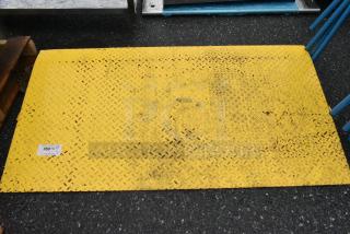 Yellow Metal Ramp.