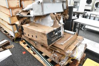 9 BRAND NEW SCRATCH AND DENT! Items Including 750UMB31418 Waterloo 14" x 16" x 10" 18 Gauge Stainless Steel Three Compartment Undermount Sink, 3493030BBVIN Lancaster Table & Seating 30" x 30" Square Wood Butcher Block Table Top with Vintage Finish, 600CDT36L Regency 16 Gauge 3' Clean Dish Table - Left Drainboard, 600T2484G Regency 24" x 84" 18-Gauge 304 Stainless Steel Commercial Work Table with Galvanized Legs and Undershelf, 460ECSC1836 SECURITY CAGE 18X36X61 CHROME, 600T3072G TABLE S/S 30X72 GVL UND 18G 304SS FLAT TP GLV LEG, Waterloo 3 Bay Drop In Sink. 9 Times Your Bid!