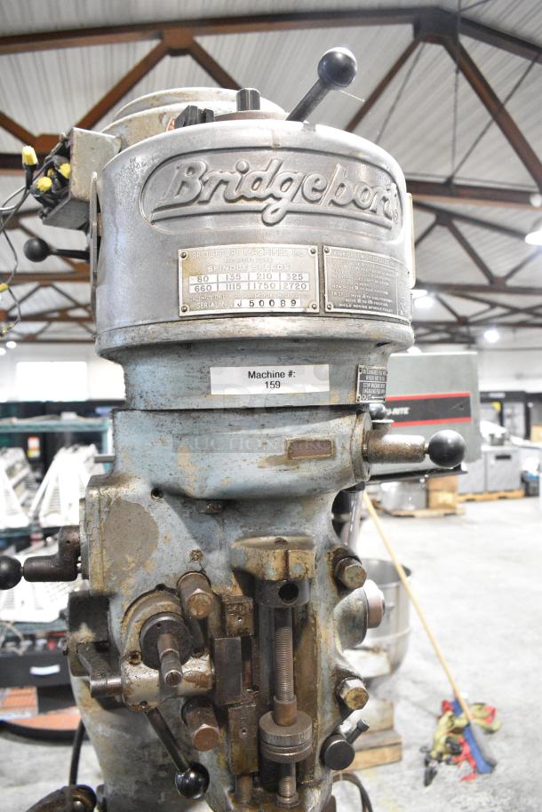 Bridgebort 2559U Metal Commercial Electric Powered CNC Milling Tool for Metalwork w/ Turnvision Monitor. 208/220/440 Volts, 3 Phase. - Image 19 of 27