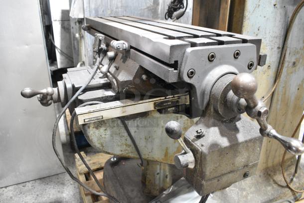 Bridgebort 2559U Metal Commercial Electric Powered CNC Milling Tool for Metalwork w/ Turnvision Monitor. 208/220/440 Volts, 3 Phase. - Image 21 of 27