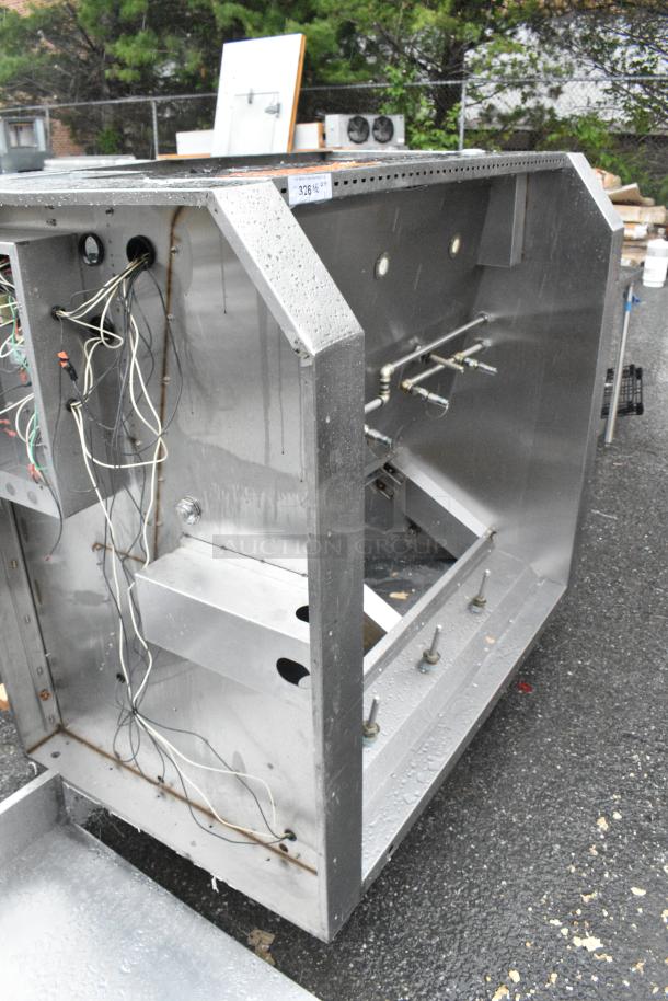 4.5' Wells WVU-48 SELF CONTAINED Stainless Steel Grease Hood. - Image 11 of 12