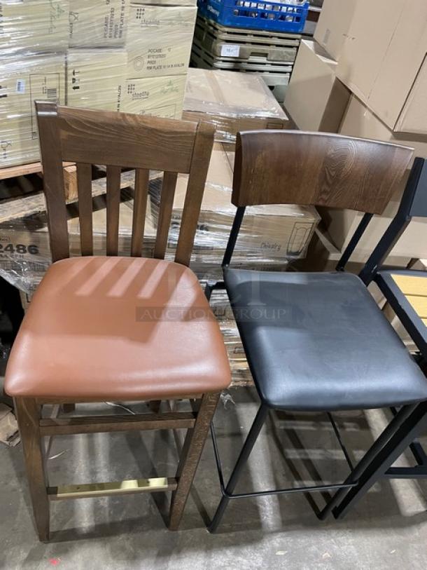 NEW! Assorted  Bar Height Chairs! 4 X Your Bid! - Image 4 of 10